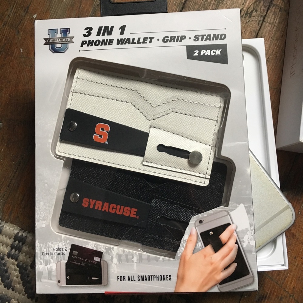 Wallet phone (phone wallet 2 in the box grip stand